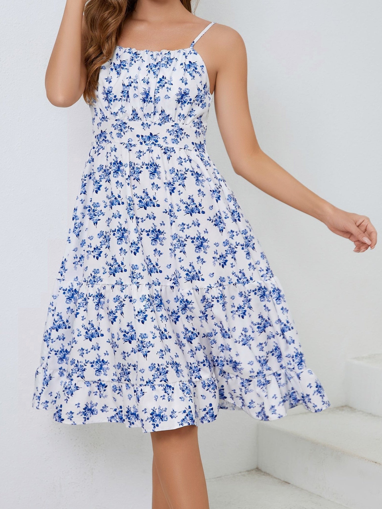 Floral Print Cami Dress Summer Casual Women's Clothing