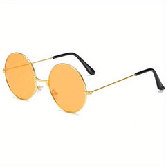 Hippie Round Sunglasses Retro 90s Style