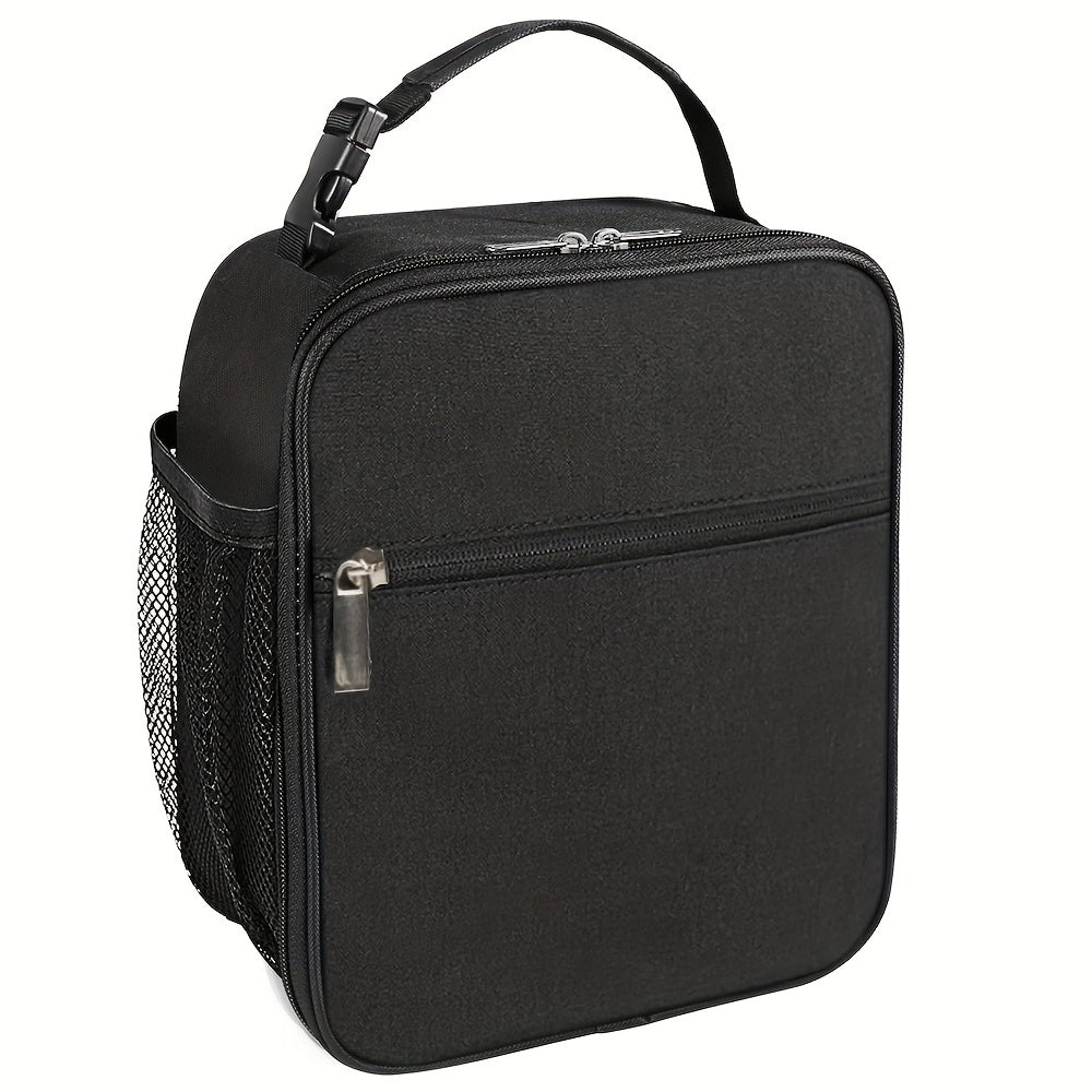 Large Capacity Portable Lunch Box Bag Aluminum Foil Insulation Belt Lunch Bag