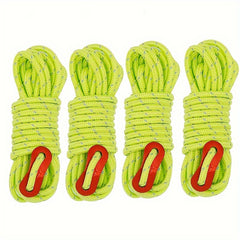 4pcs Guy Lines Camping Rope with Adjuster