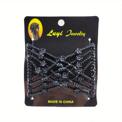 Vintage Beaded Hair Comb Clips for Women Girls