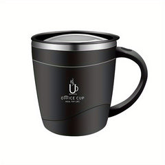 500ml Stainless Steel Insulated Coffee Mug with Lid - 17oz Capacity