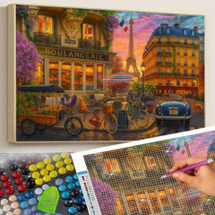 Paris Themed 5D Diamond Art Kit for Adults