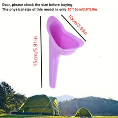 2pcs Portable Car Urinal for Outdoor Travel and Emergencies