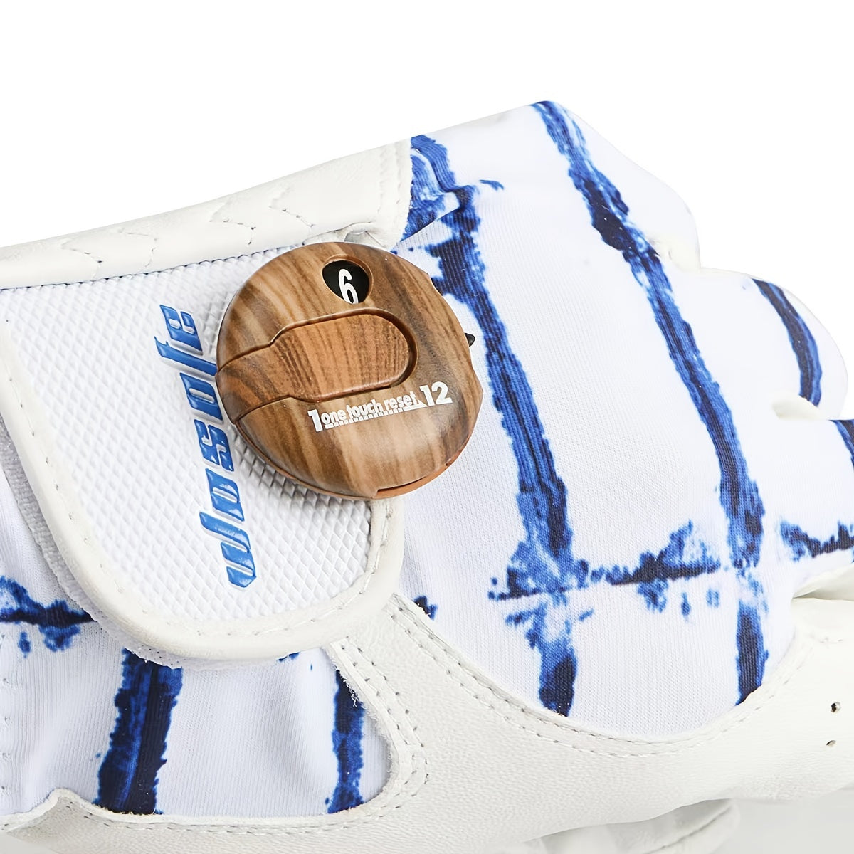 Wood Grain Golf Stroke Counter Mini Stroke Counter Up to 12 Shots