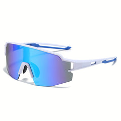 Men's Big Frame Glasses Outdoor Sports Skiing Riding Sunglasses UV400