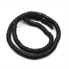 6mm Polymer Clay Rubber Spacer Beads for Jewelry Making