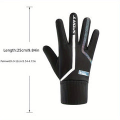 Winter Cycling Gloves Touch Screen Warm Outdoor Sports Gloves