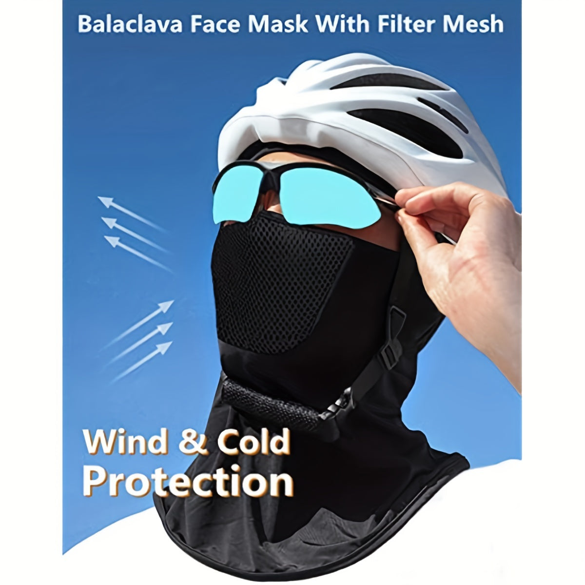 Unisex Balaclava Windproof UV Protection for Cycling & Skiing