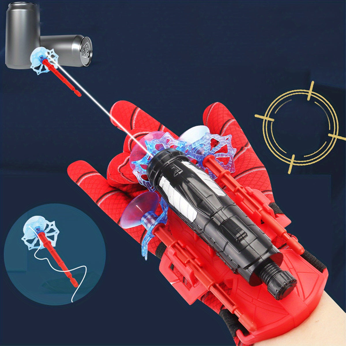 Spider Launcher Bracelet & Soft Bullet Set for Kids