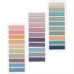 600 Morandi Book Page Tabs Sticky Notes for Markers & Indexing