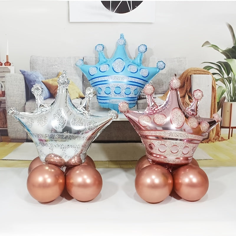 Golden Crown Aluminum Film Balloon Wedding Birthday Party Decoration