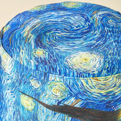 Oil Painting Print Bucket Hat Reversible Lightweight Basin Hat Summer Sunscreen
