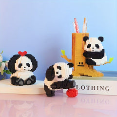Panda Building Block Toys - 2 Ways to Play - Holiday Gift