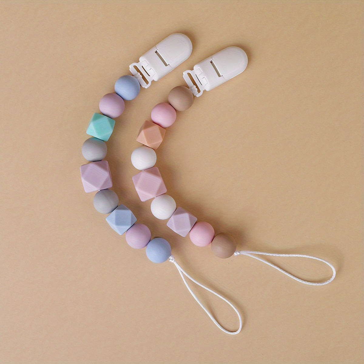 Dummy Clips Boys Girls Soother Pacifier Chain Holder For Baby Unisex Newborn