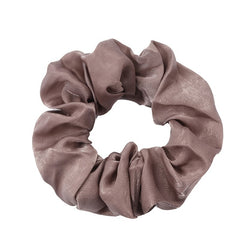 12pcs Solid Silk Hair Tie Scrunchie Ponytail Holder Accessory