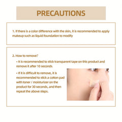 60pcs Invisible Concealer Stickers For Scars Acne Marks Waterproof Skin Tone