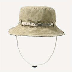 Camouflage Bucket Hat Wide Brim Sun Hat Unisex