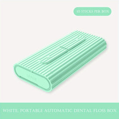 Portable Automatic Floss Box Disposable Dental Flossing Stick
