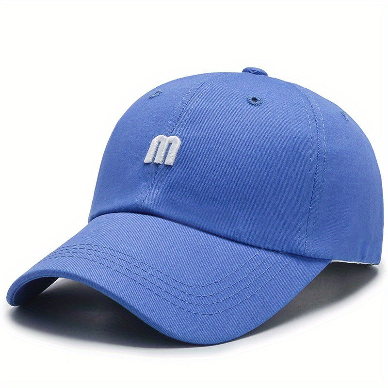 3D Embroidery Baseball Cap Candy Cotton Dad Hats