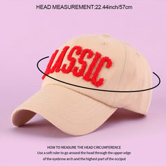 Cotton Baseball Cap Solid Couple Dad Hat Lightweight Adjustable Unisex Sun Hats