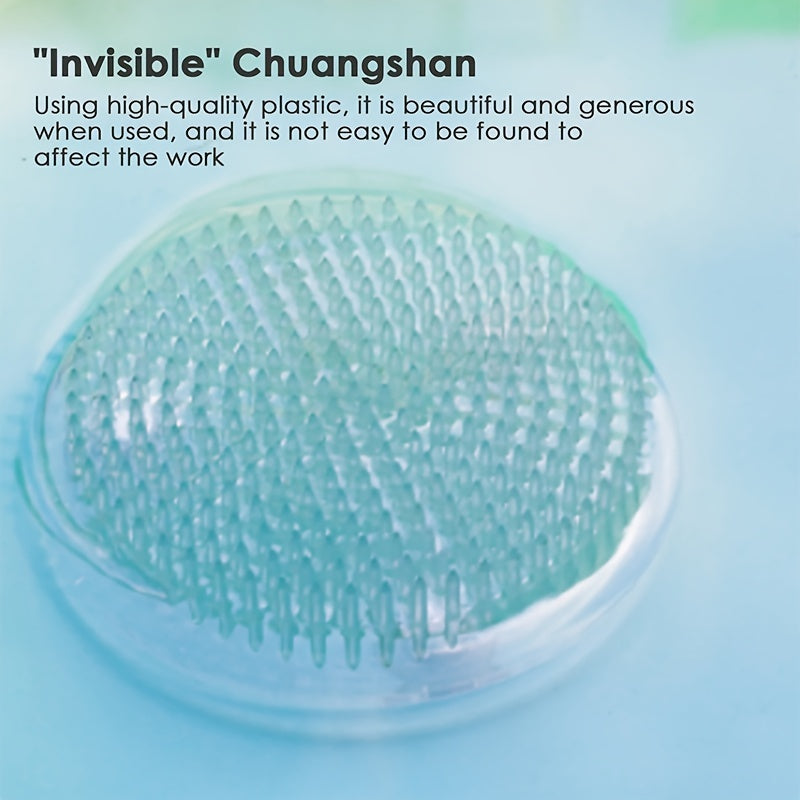 Clear Plastic Flower Frog Pin Holder for Arrangements