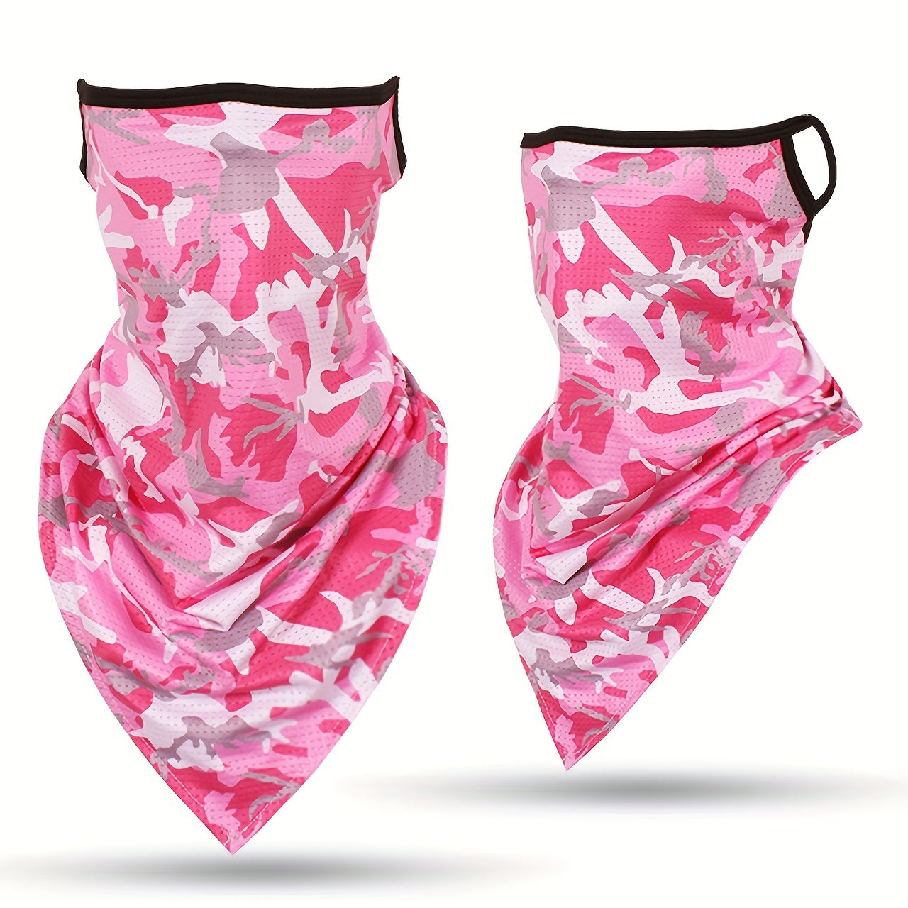 Camouflage Breathable Neck Gaiters Sunscreen Face Mask