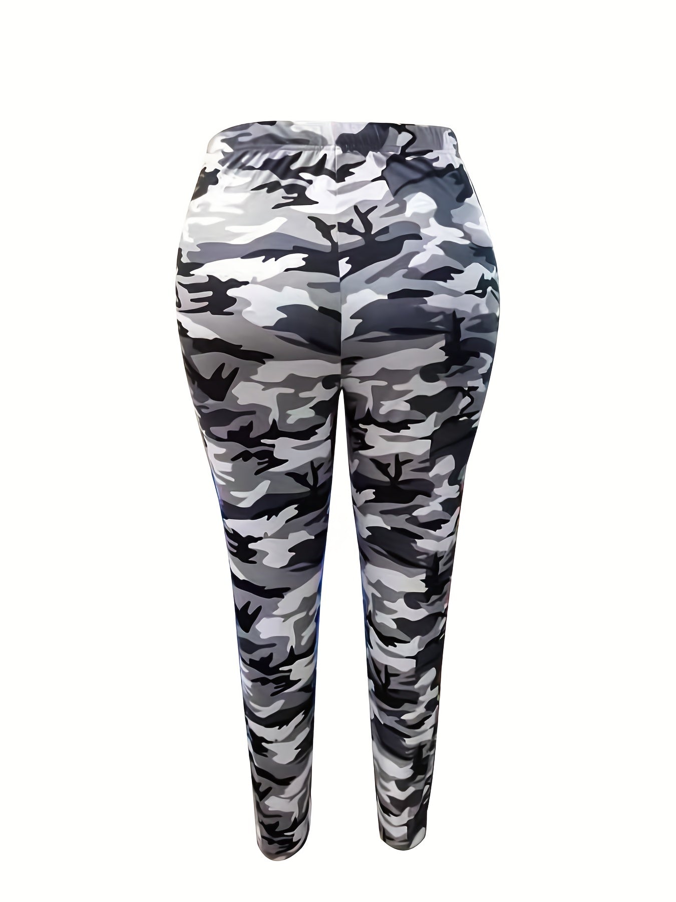  Camo Print Medium Stretch Skinny Leggings
