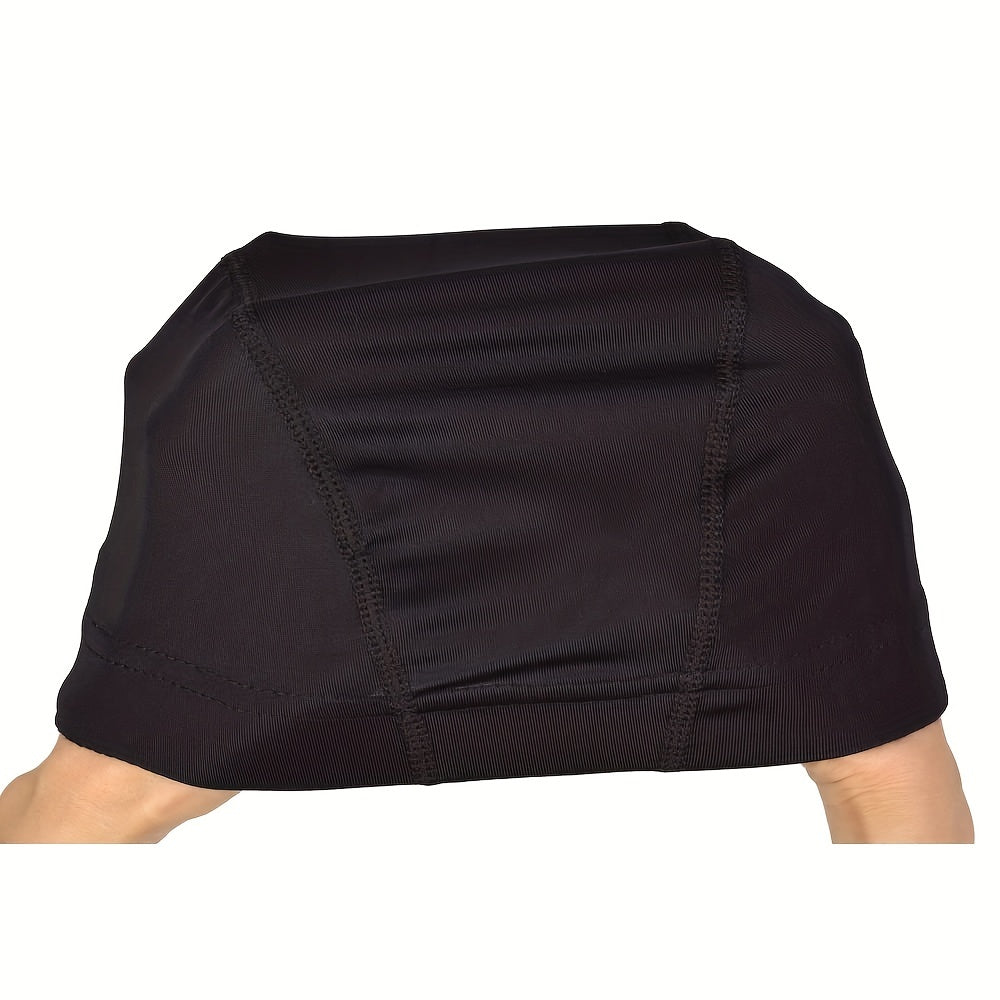 High Elasticity Swim Cap Keeps Hair Clean Breathable One Size Hat