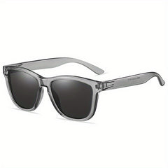 Polarized Square Sunglasses For Men UV400 Protection with Case and Cloth