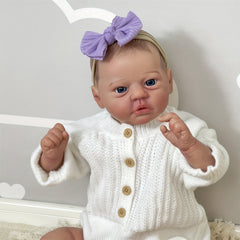 20 Inch Newborn Baby Doll Lifelike Reborn Awake Soft Touch Cuddly Doll
