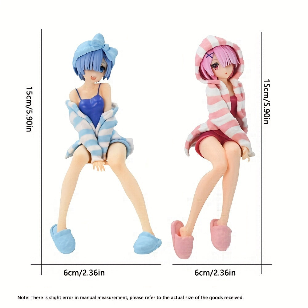 90in PVC Anime Figure Host Computer Chassis Decoration Toys