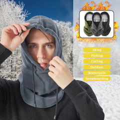 Men's Windproof Fishing Face Mask Balaclava Hood - Skiing Cycling Motorcycle