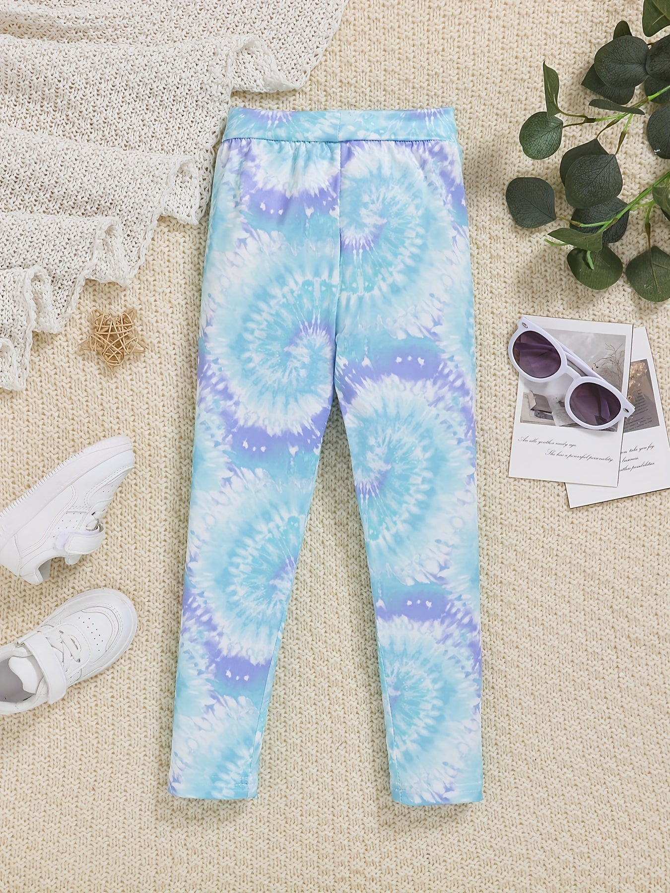 Baby Girls Tie Dye Leggings Pants for Spring Autumn
