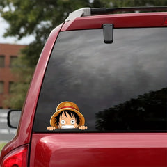 Reflective Monkey Car Decal Anime Laptop Sticker