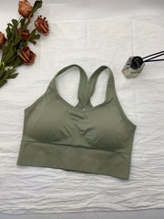Seamless Wireless Sports Bra Cut Out Bra Women's Lingerie