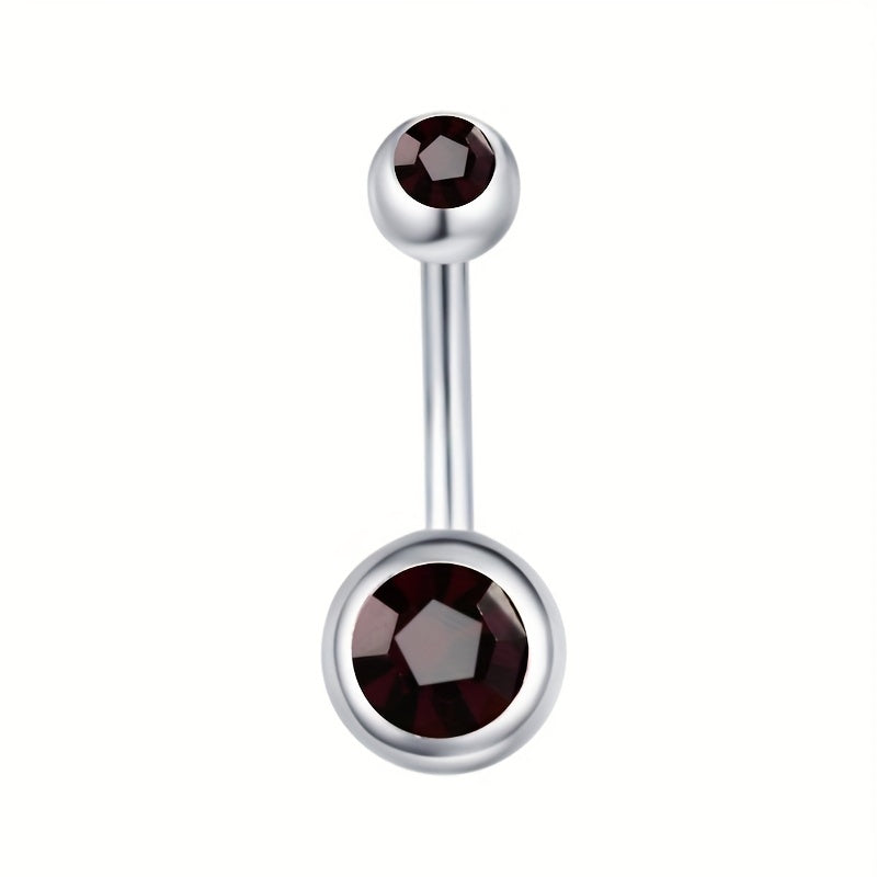 6pcs Surgical Steel 14G Navel Piercing Body Jewelry Men Women