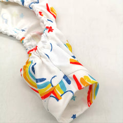 Rainbow Print Dog Pajama Cozy Pet Clothes for Cats and Dogs