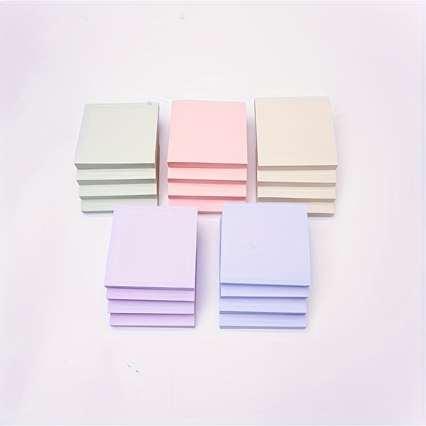 Morandi Square Sticky Notes Hand tear 100 Sheets
