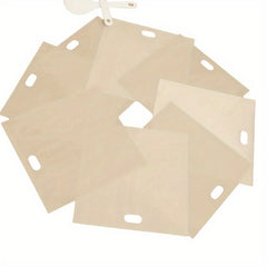 8pc Non Stick Toaster Bags Reusable Heat Resistant Easy Clean