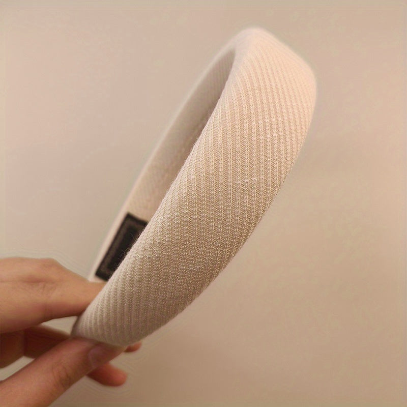 Candy Knitted Sponge Fabric Headband Hair Accessories
