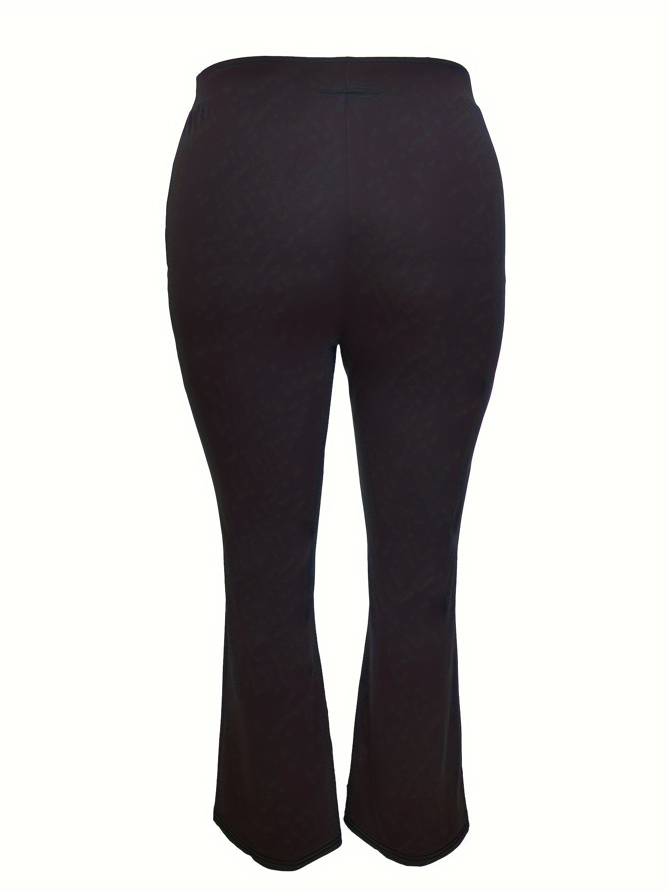  High Waist Trousers with Button Detail