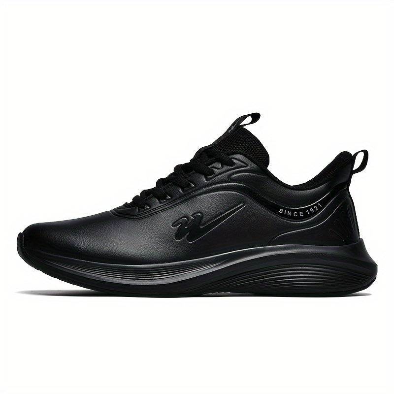 Men's Running Shoes Non Slip Lace Up Soft Sole Sneakers