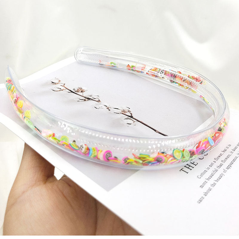 Girls Glitter Sequin Soft Headbands Hair Accessories