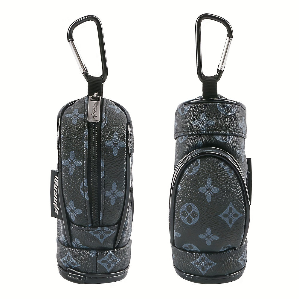 1pc Golf Small Ball Bag Portable Waist Bag Holds Three Balls