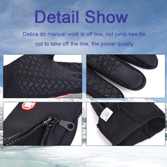 Winter Cycling Sports Gloves Waterproof Touch Screen Windproof Warm Gloves