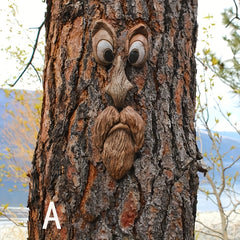 Easter Outdoor Tree Face Monster Resin Ornament Decoration