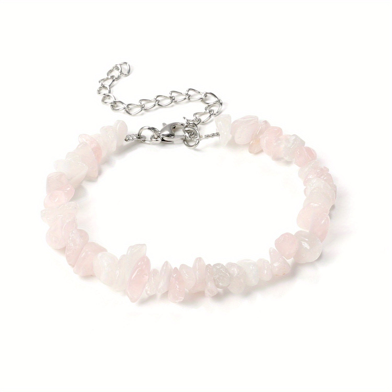 Natural Crystal Stone Irregular Bohemian Style Bracelet