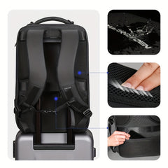 17 inch Business Computer Backpack Large Capacity Travel Bag