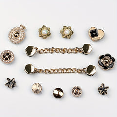 13 Pcs Vintage Bag Charms DIY Travel Beach Bag Accessories Detachable